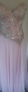 Pink prom dress